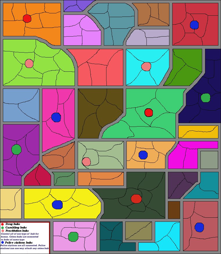 the map